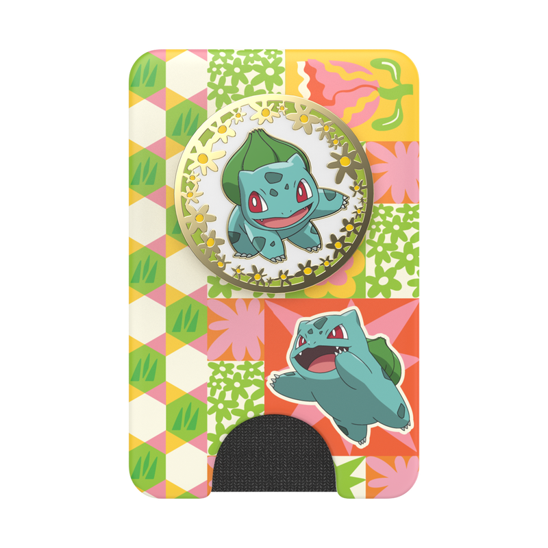 Bulbasaur Patchwork — MagSafe PopWallet+ image number 1